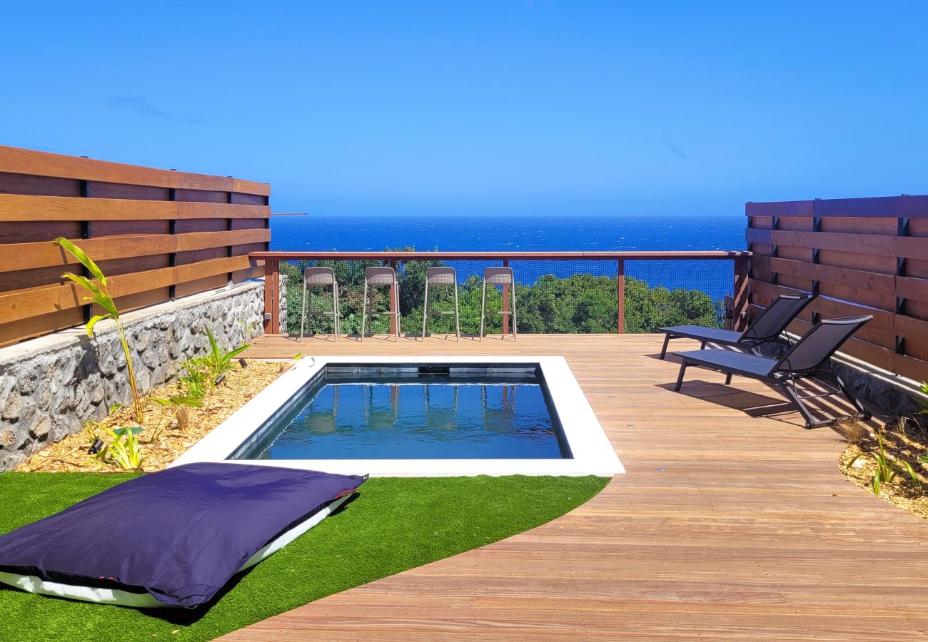 Villa à PETITE-ILE - Villa Bo'M Bleue 