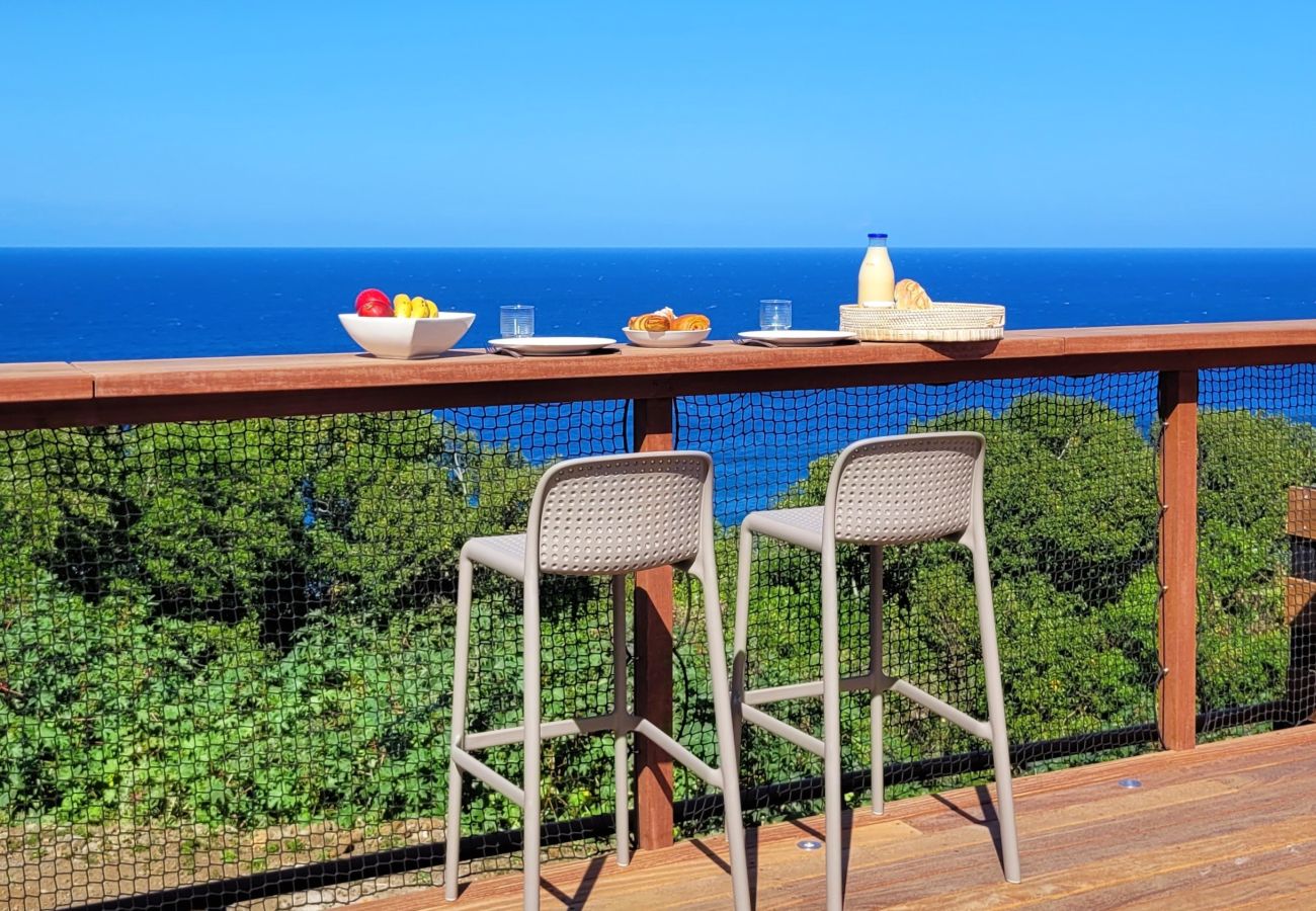 Villa à PETITE-ILE - Villa Bo'M Bleue 
