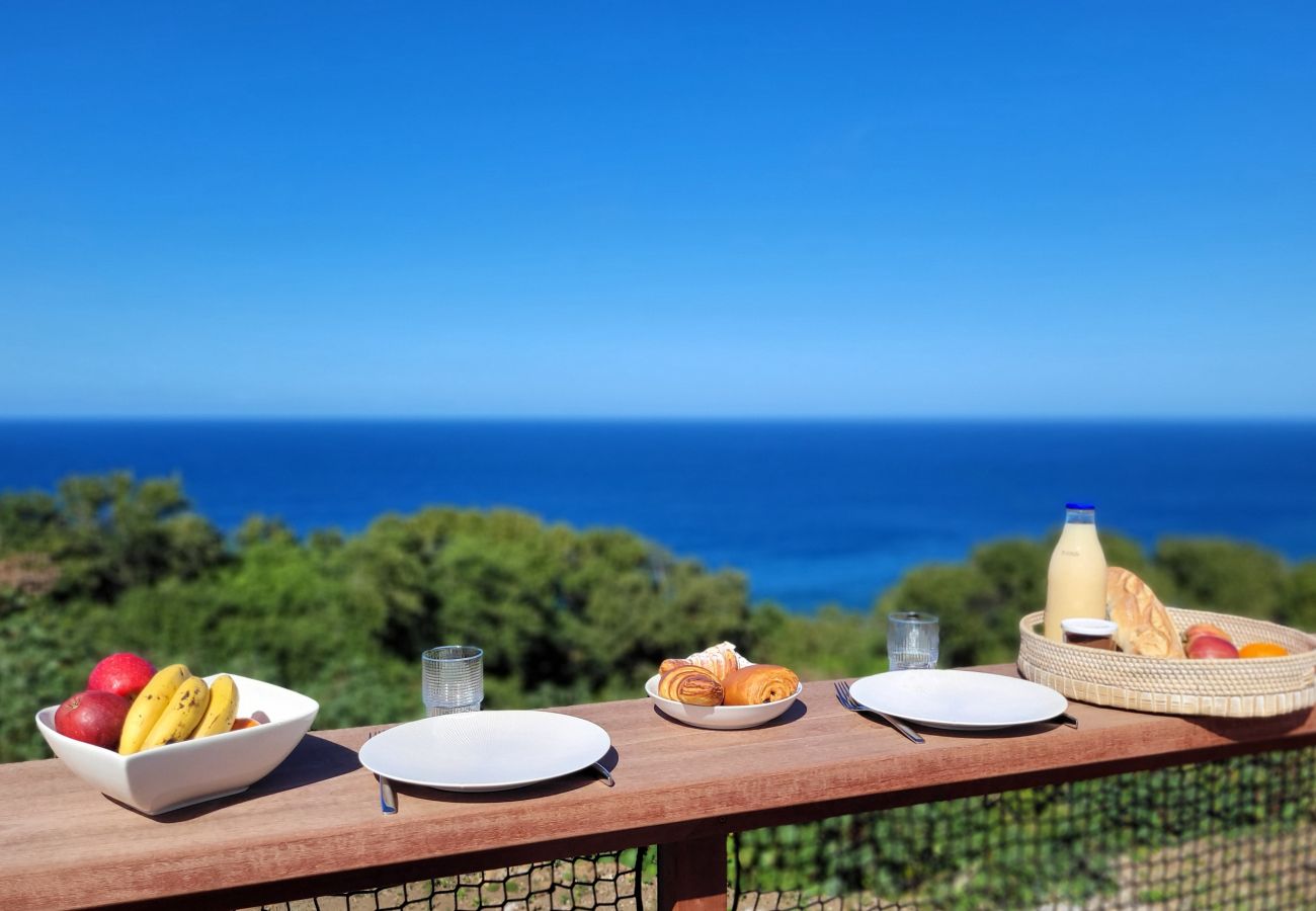 Villa à PETITE-ILE - Villa Bo'M Bleue 