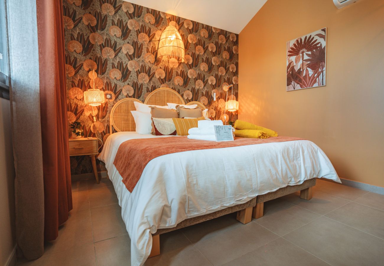 Villa à PETITE-ILE - Villa Bo'M Bleue 