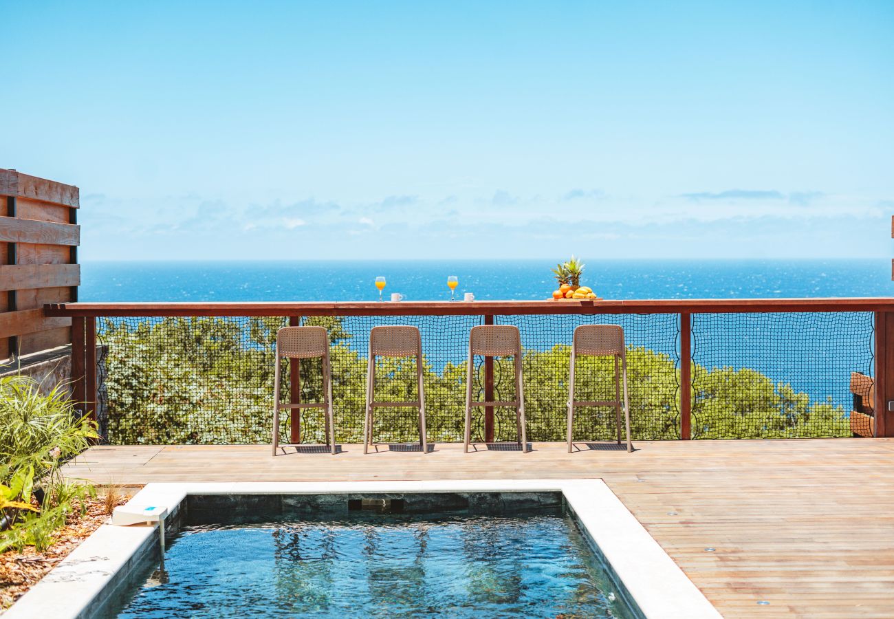 Villa à PETITE-ILE - Villa Bo'M Bleue 