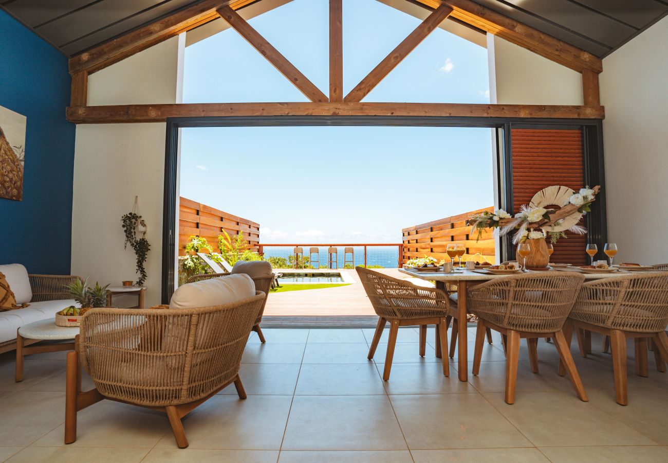 Villa à PETITE-ILE - Villa Bo'M Bleue 