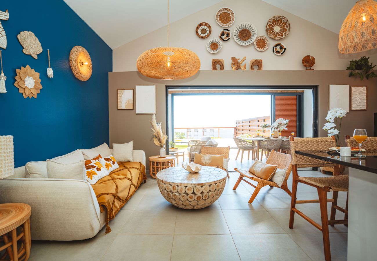 Villa à PETITE-ILE - Villa Bo'M Bleue 